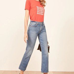 Reformation Jordi Kick Flare Jeans Size 28